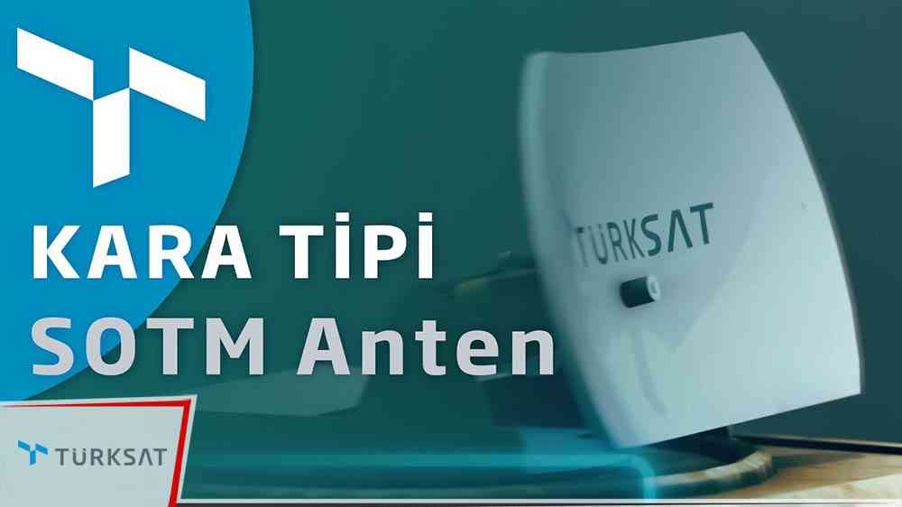 Türksat'tan kara tipi SOTM Anten