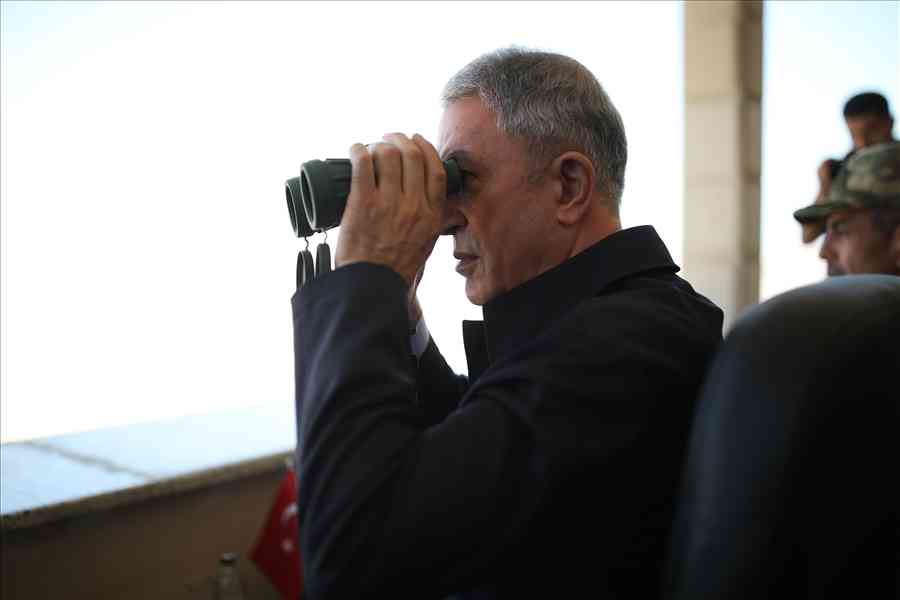 T.C. Milli Savunma Bakanı Akar, Büyük Türkiye-Azerbaycan Tatbikatı'nı izledi