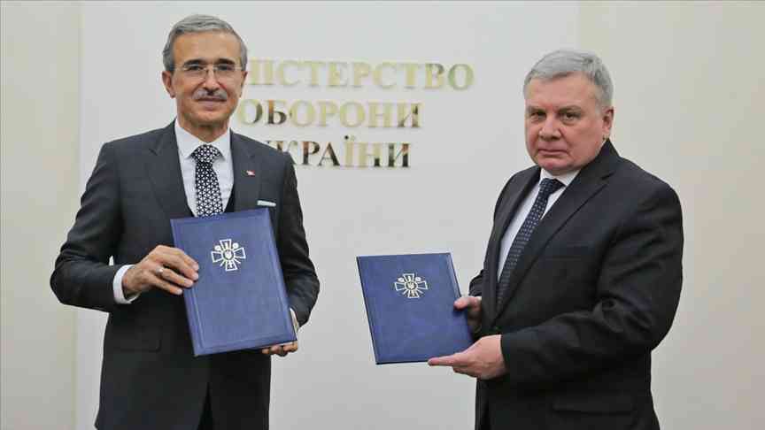 Ukrayna ile Türkiye savunma alanında bir dizi anlaşma imzaladı