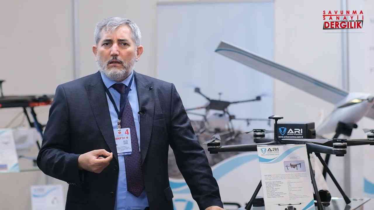 Arı Havacılık, geliştirdikleri drone'lar ile IDEF 2021'e katıldı