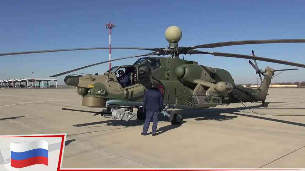 Yeni savaş eğitimi helikopteri Mil Mi-28UB’nin ilk test uçuşu