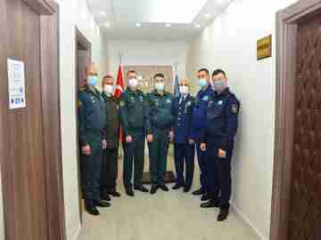 TSK'nın İHA üssüne Kazakistan'dan ziyaret