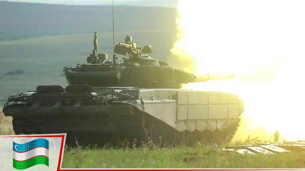 Özbek tankları tank biatlonuna hazırlanıyor