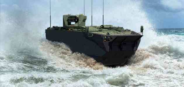 Zırhlı Amfibi Hücum Aracı ZAHA, kendini düzeltme testinden geçti