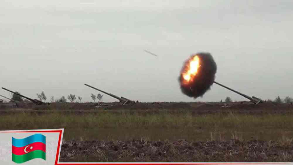Azerbaycan ordusuna ateş açan Ermenistan güçlerine kayıplar verdirildi