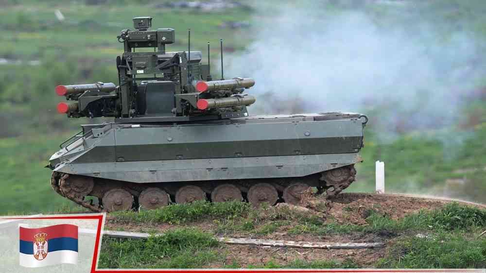 Sırp ordusu, ilk savaş robotunu test etti