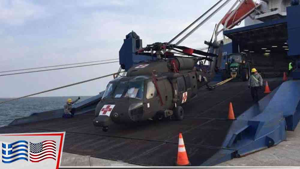 ABD'den Dedeağaç'a 150'den fazla askeri helikopter sevkiyatı