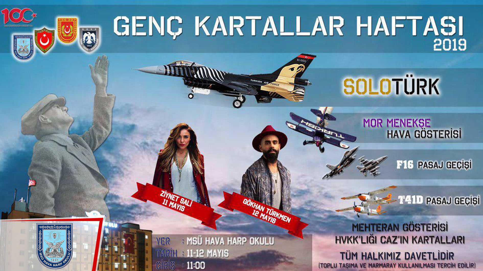 Genç Kartallar Haftası 2019, 11-12 Mayıs'ta, İstanbul'da