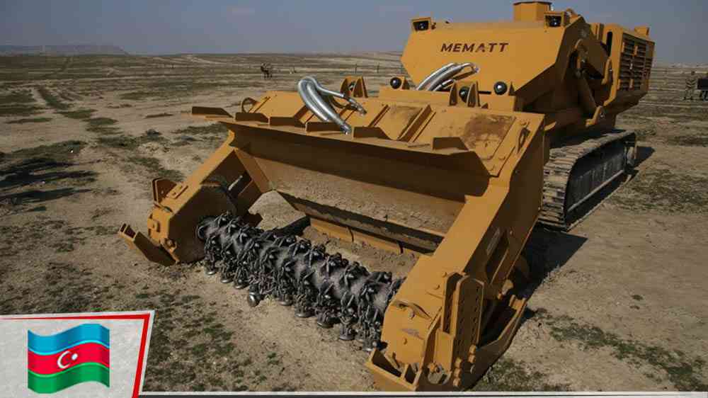 MEMATT, Azerbaycan'da mayın temizliğini sürdürüyor