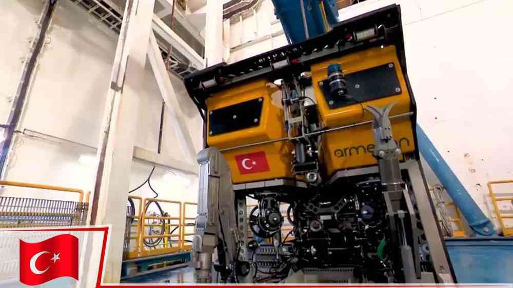 Yerli su altı robotu Kaşif, Fatih Sondaj Gemisi'nde görevine başladı