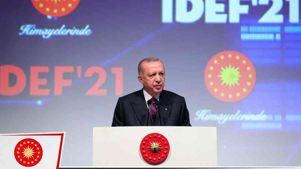 Cumhurbaşkanı Erdoğan IDEF 2021'in açılış töreninde konuştu