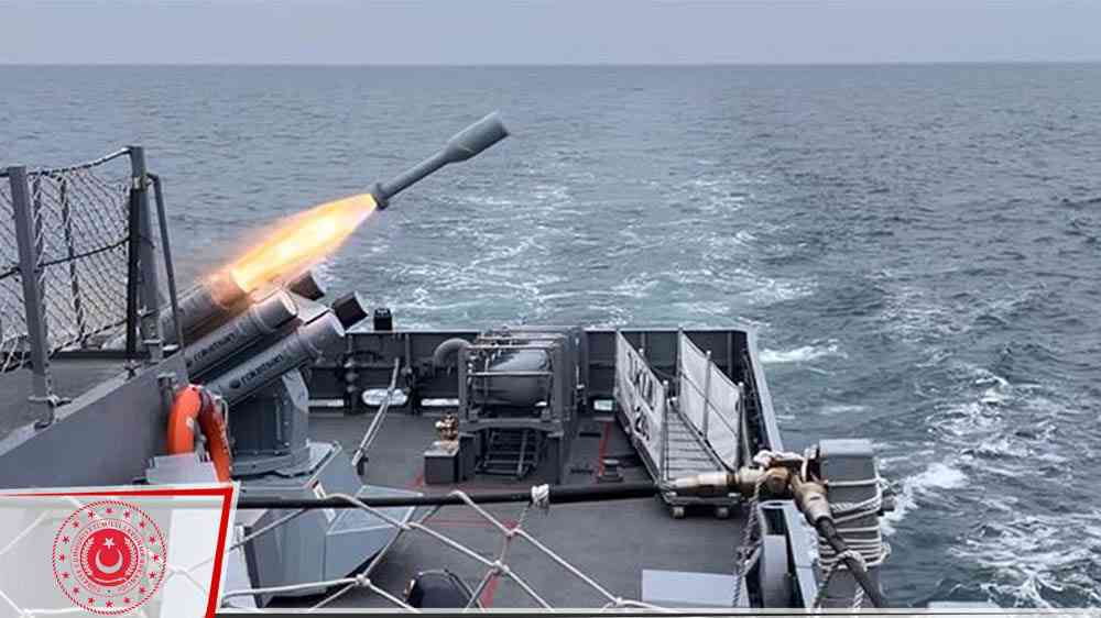 Denizaltı Savunma Harbi Roketi ve Atıcı Sistemi başarıyla test edildi