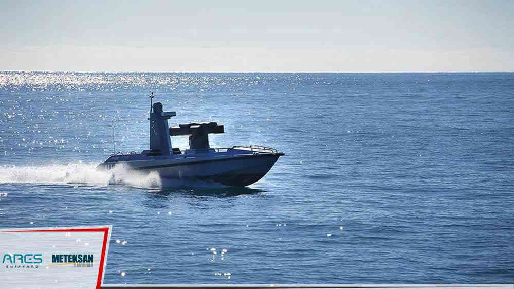 Silahlı insansız deniz aracı ULAQ suya indirildi