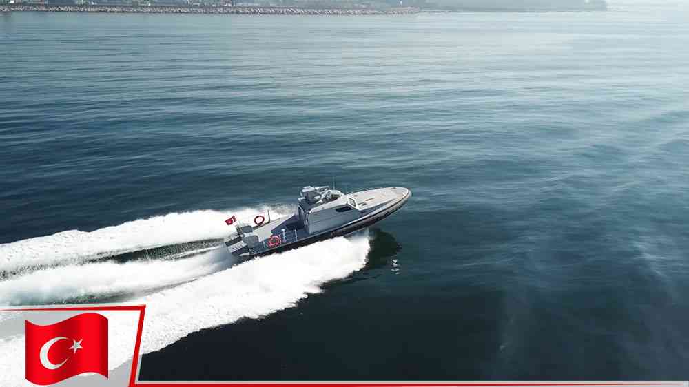 Türk Deniz Kuvvetlerine "Süratli Devriye Botları" teslim edildi 