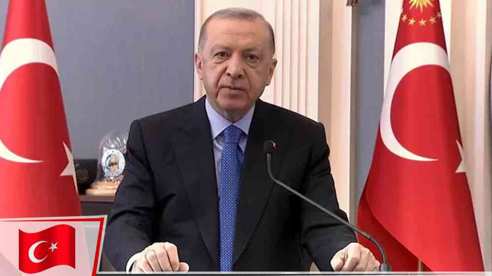 Cumhurbaşkanı Erdoğan, Mavi Vatan-2022 Tatbikatı'na canlı bağlantıyla katıldı