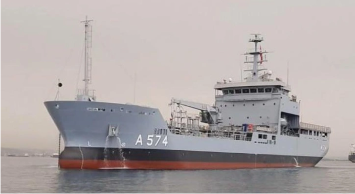 Lojistik Destek Gemisi projesinin ilk gemisi hizmete girdi