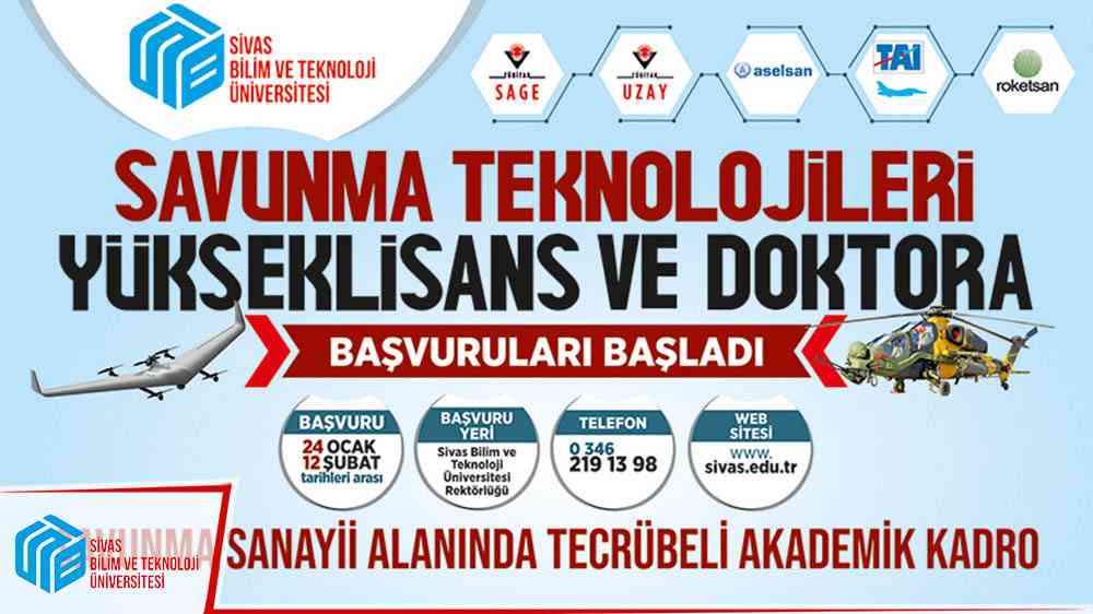 Türkiye'nin savunma sanayii üniversitesi öğrenci alımına başladı