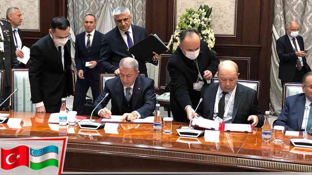Türkiye ile Özbekistan arasında “Askeri Çerçeve Anlaşması” imzalandı