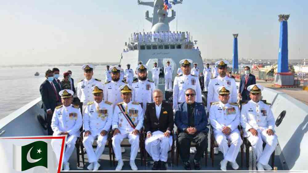 Çin'in ihraç ettiği savaş gemisi Pakistan donanmasına katıldı