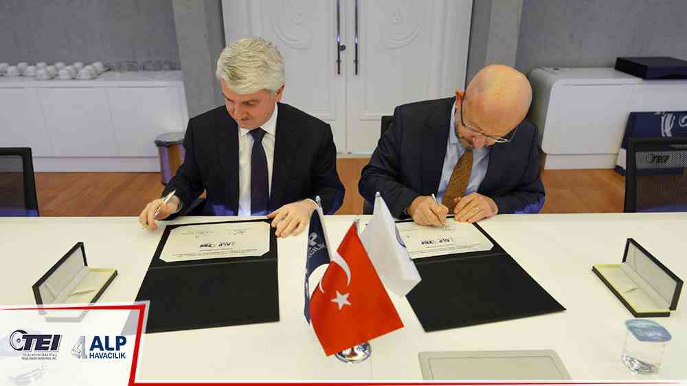 TEI ile Alp Havacılık arasında işbirliği anlaşması