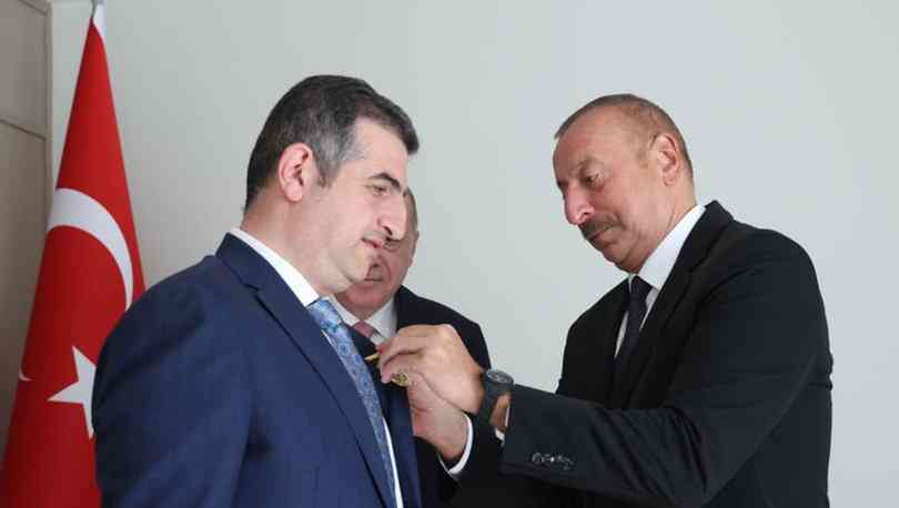 İlham Aliyev'den Haluk Bayraktar'a 'Karabağ Nişanı'