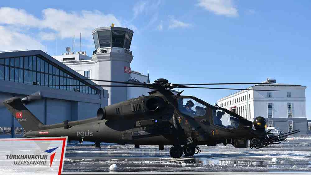 Emniyet’e 3’üncü T129 ATAK Faz-2 helikopteri teslimatı