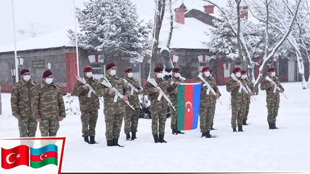 Türkiye ve Azerbaycan askerleri kış tatbikatına hazırlanıyor