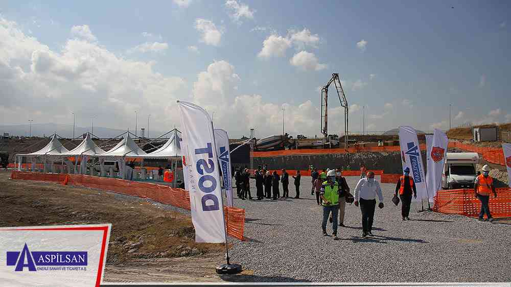 Li-İyon Pil Üretim Tesisi Projesi inşaat süreci devam ediyor