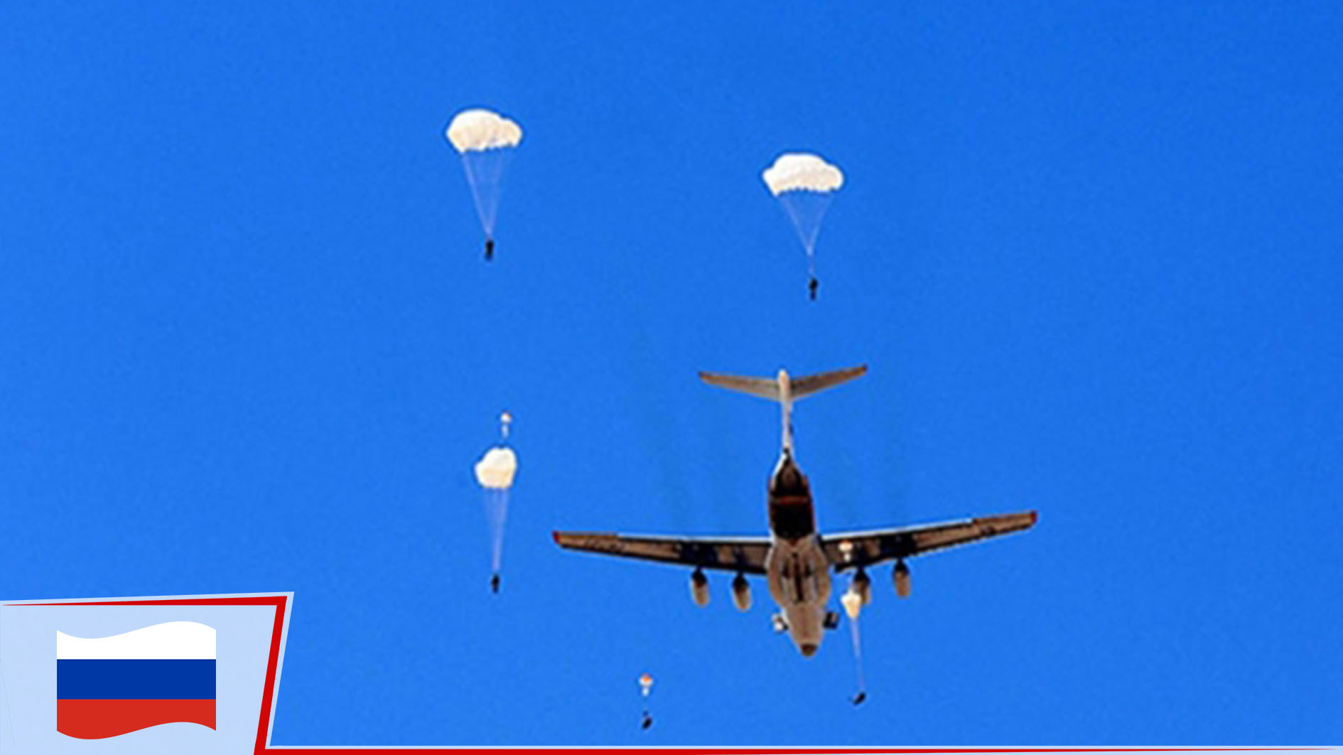 Rusya'nın geliştirdiği sistemle paraşütçüler havadan ateş açabiliyor