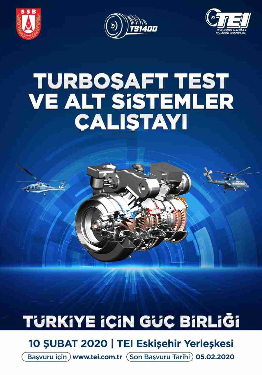 Turboşaft Test ve Alt Sistemler Çalıştayı