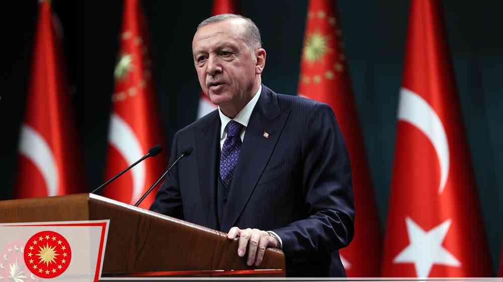 Cumhurbaşkanı Erdoğan, MKE Deniz Topu Kara Atışları Programı'na video mesaj gönderdi