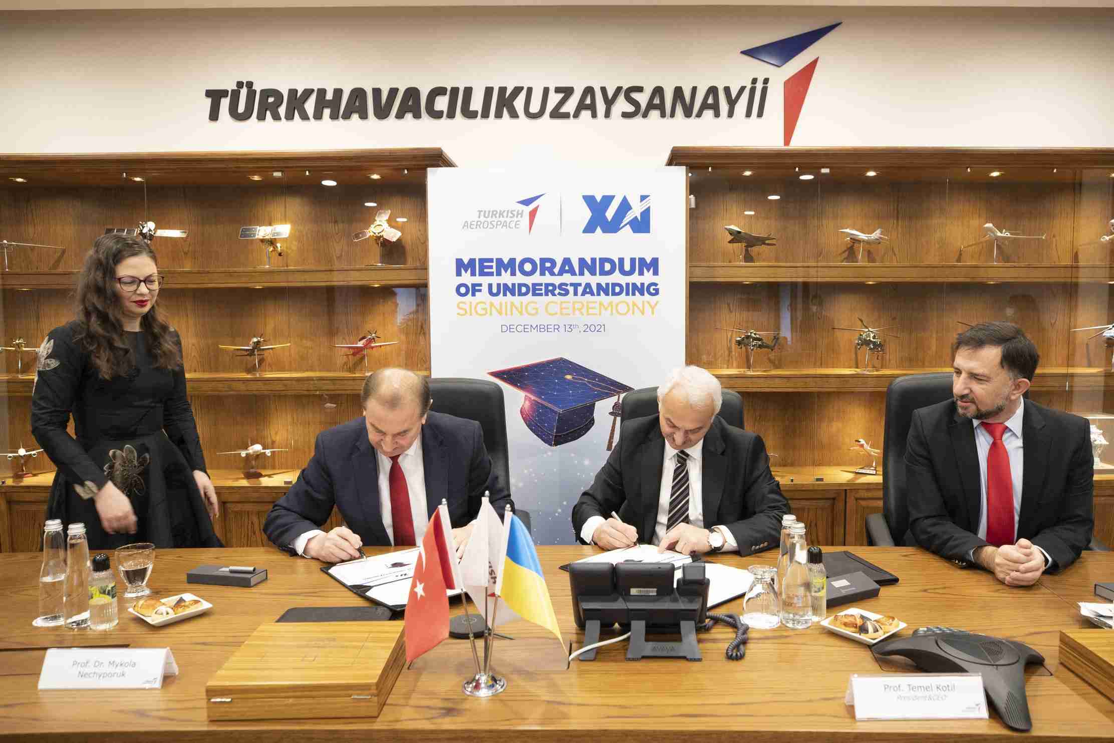 TUSAŞ, Ukrayna Ulusal Havacılık Üniversitesi  ile işbirliği yapacak