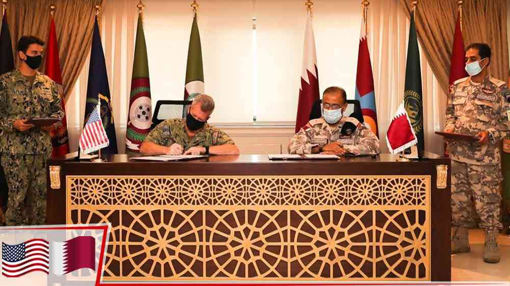 Katar ve ABD askeri deniz anlaşması imzaladı