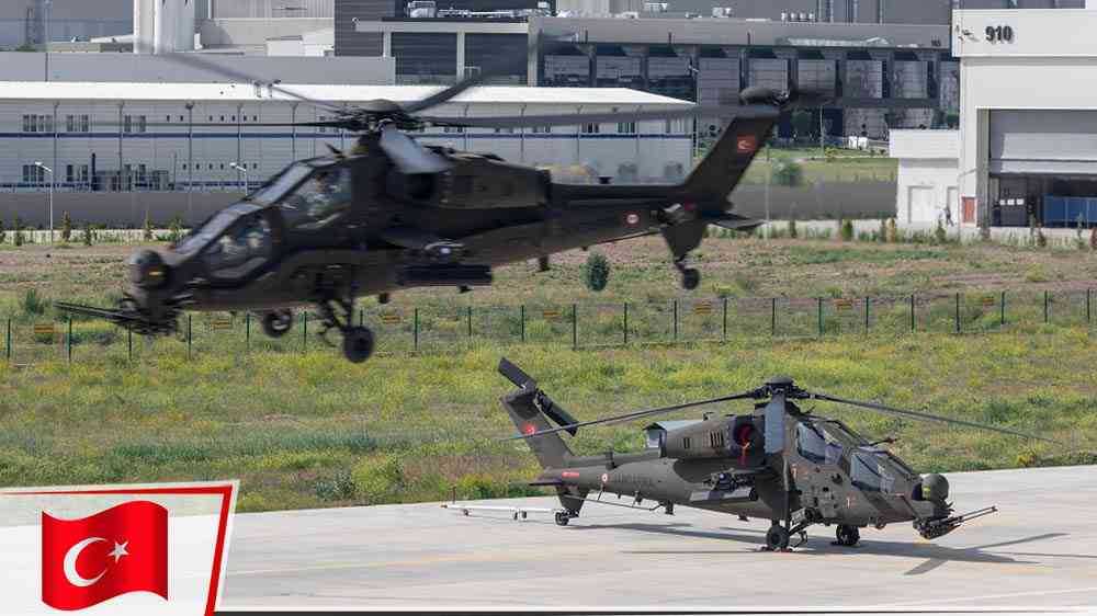 Jandarma Genel Komutanlığına Atak helikopteri teslimatı