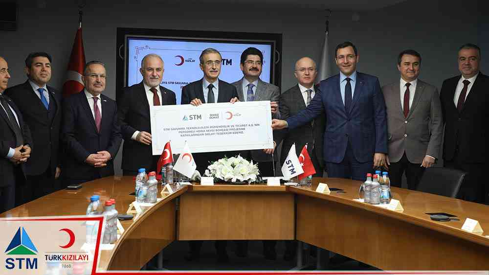 Türk Kızılay ile STM arasında iş birliği protokolü imzalandı