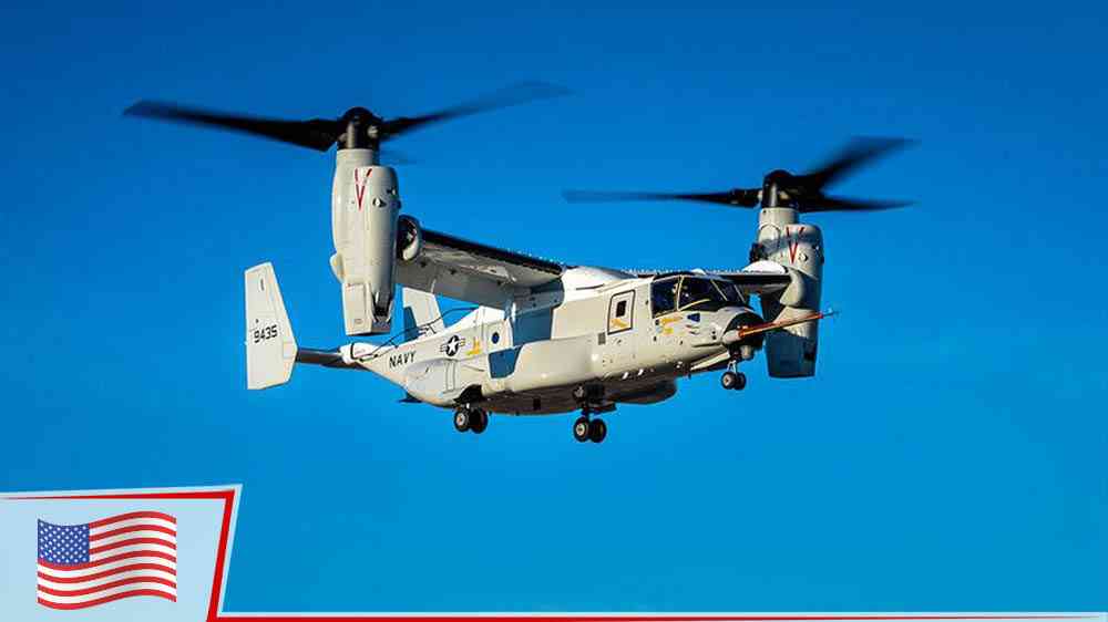 İlk CMV-22B Osprey ABD Deniz Kuvvetleri’ne teslim edildi