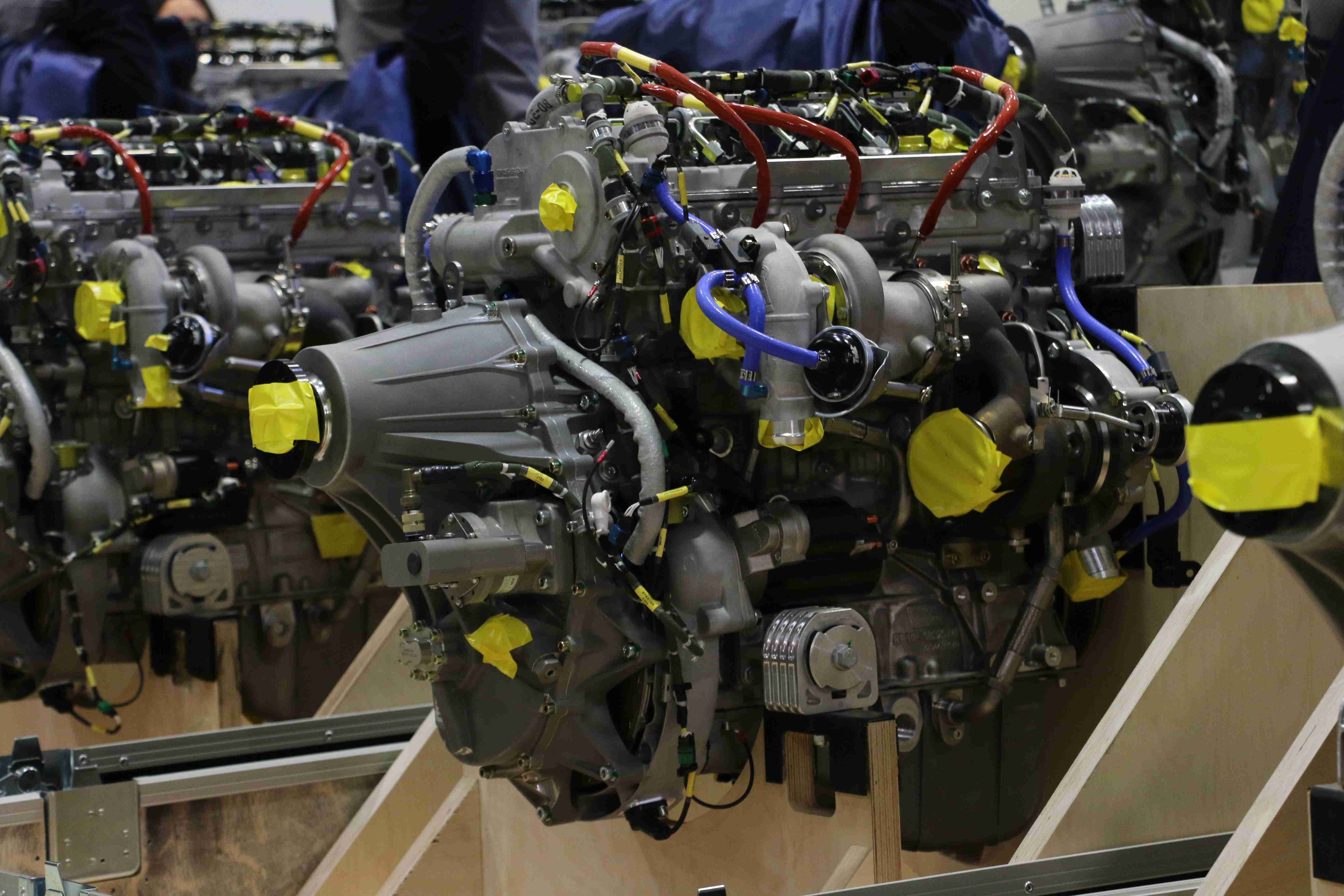Türkiye'nin ilk turbodizel havacılık motoru için teslim töreni