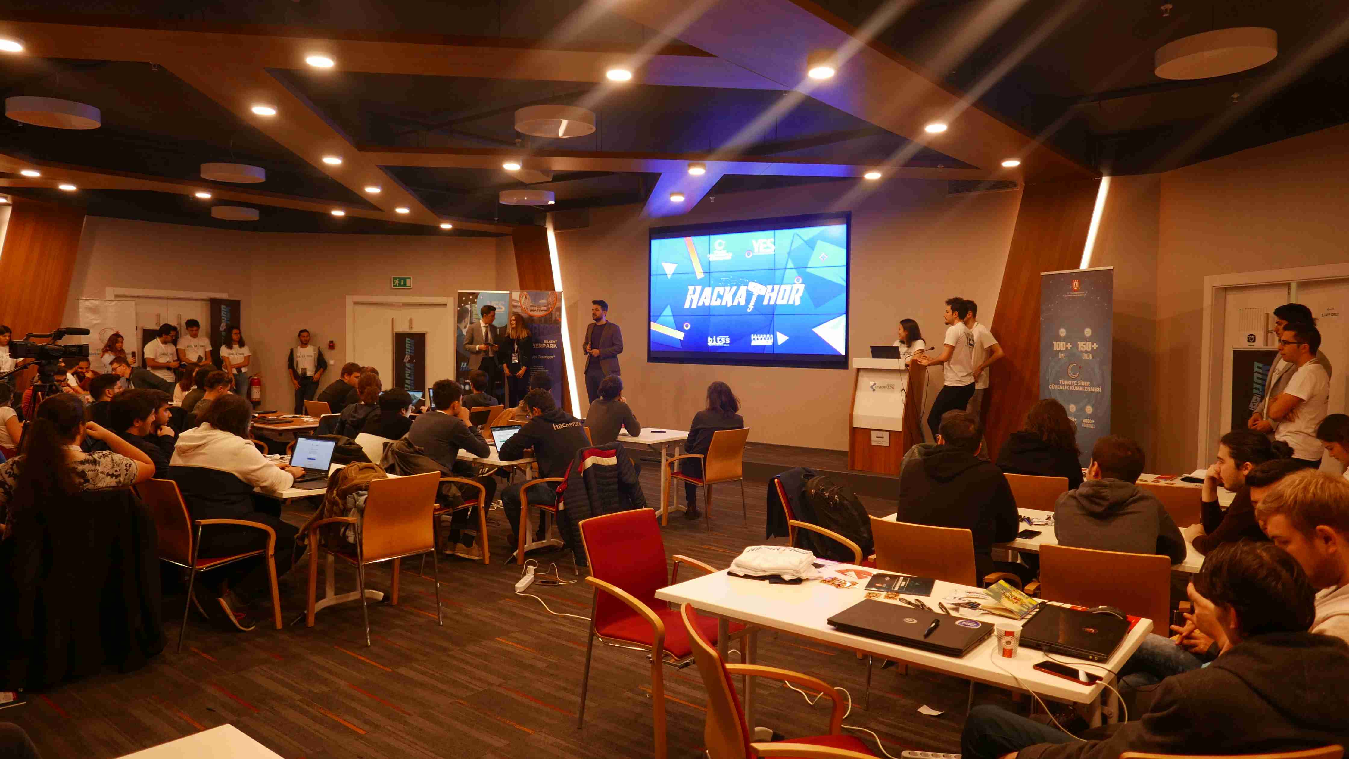HACKATHOR etkinliği Bilkent Cyberpark’ta başladı