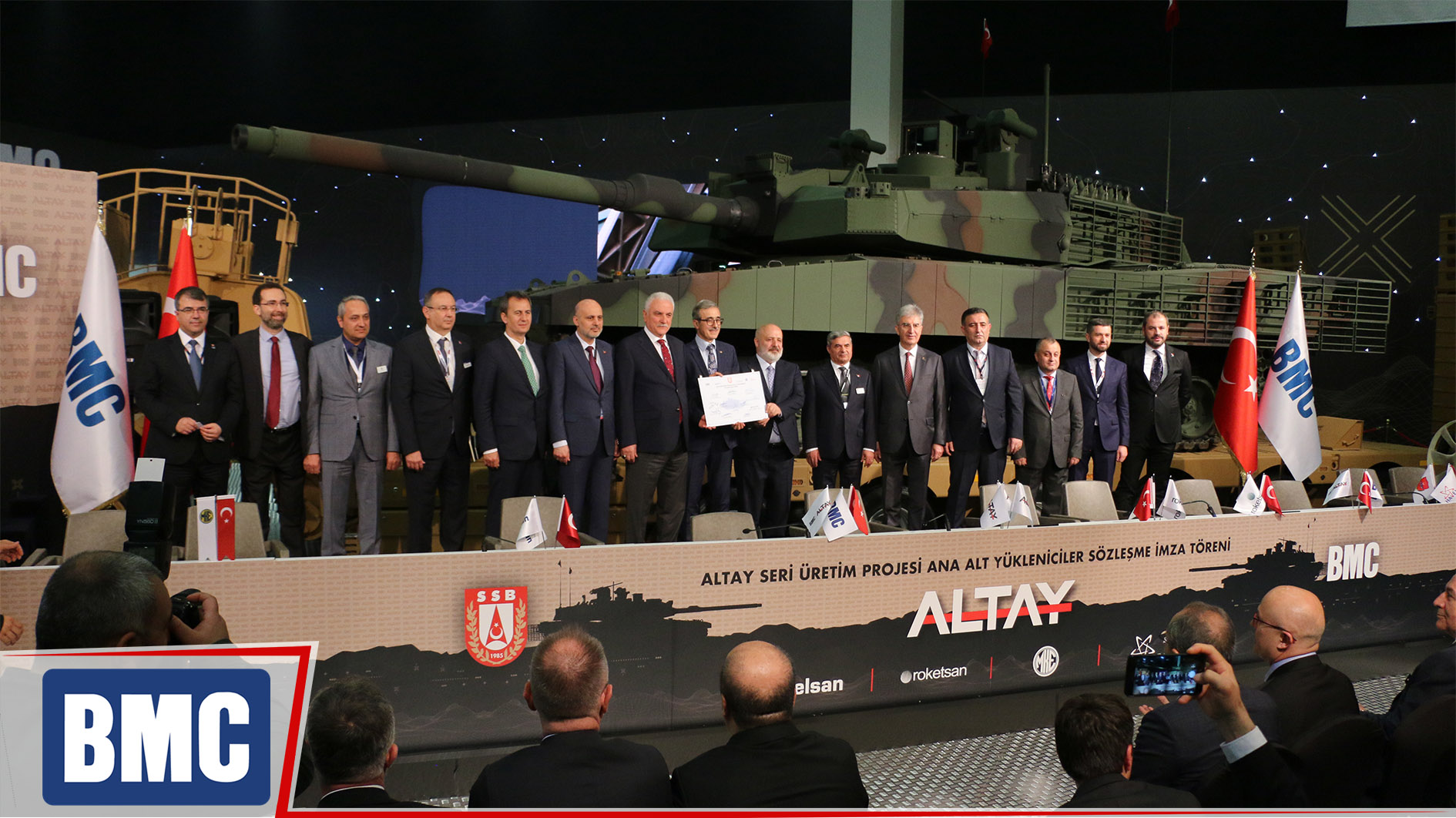 Altay seri üretim projesi ana alt yükleniciler sözleşmesi imzalandı