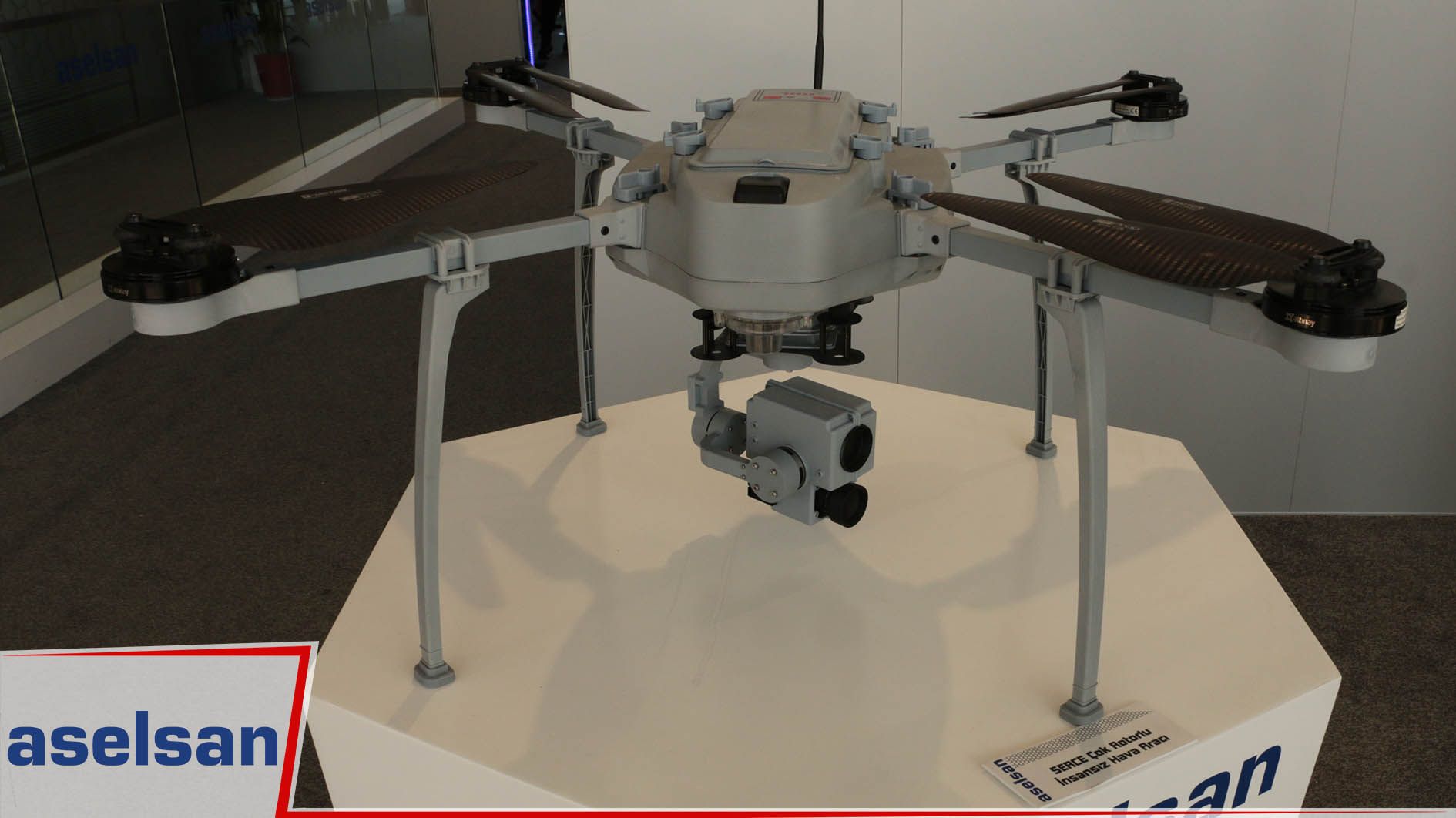 Çok rotorlu insansız uçan sistem Serçe