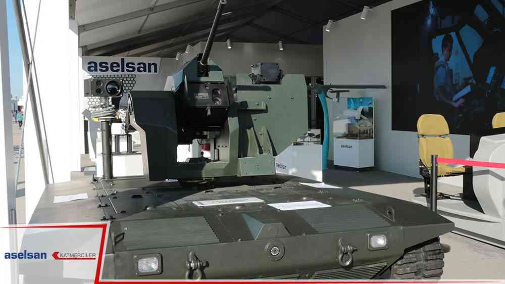 Türkiye'nin insansız mini tankı UKAP