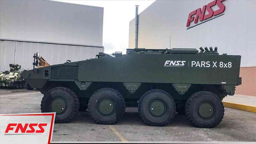Türkiye’nin yeni zırhlı aracı PARS X 8x8 ortaya çıktı