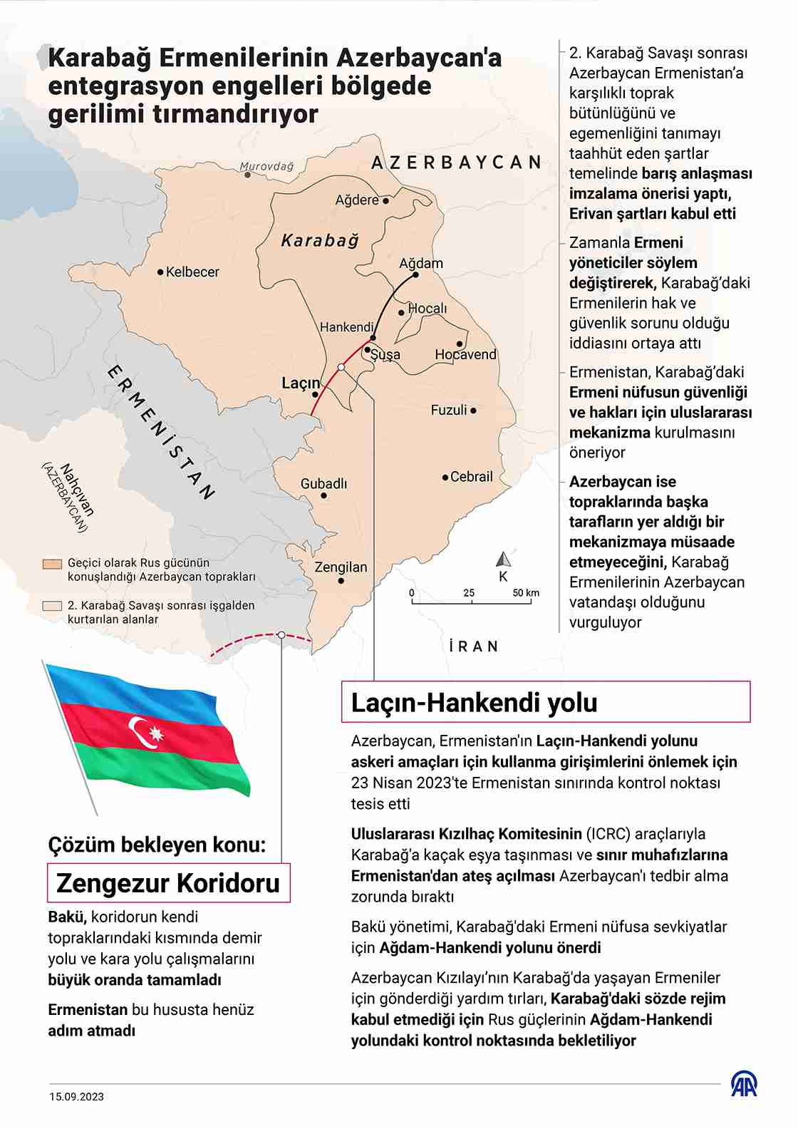 Azerbaycan Karabağ’da antiterör operasyonu başlattı