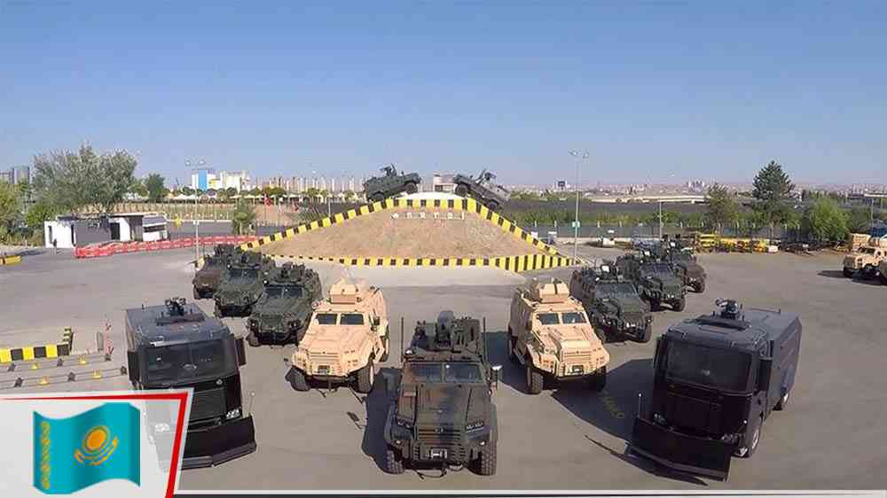 Kazakistan, özel kuvvetler komutanlığı için Türk zırhlı araçları almayı değerlendiriyor