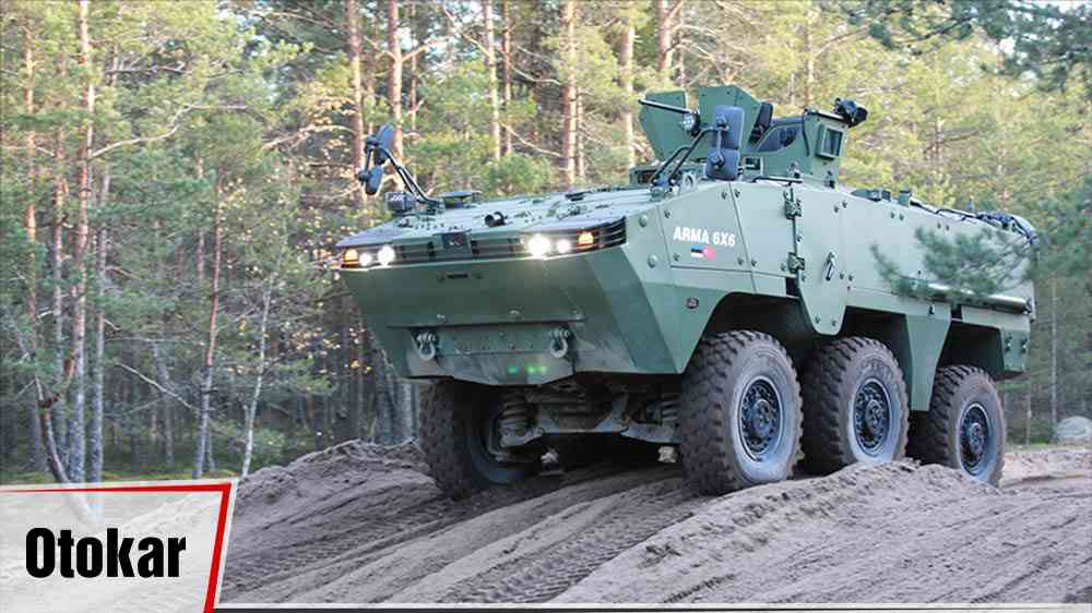 Otokar’dan Estonya’ya ARMA 6x6 ihracatı