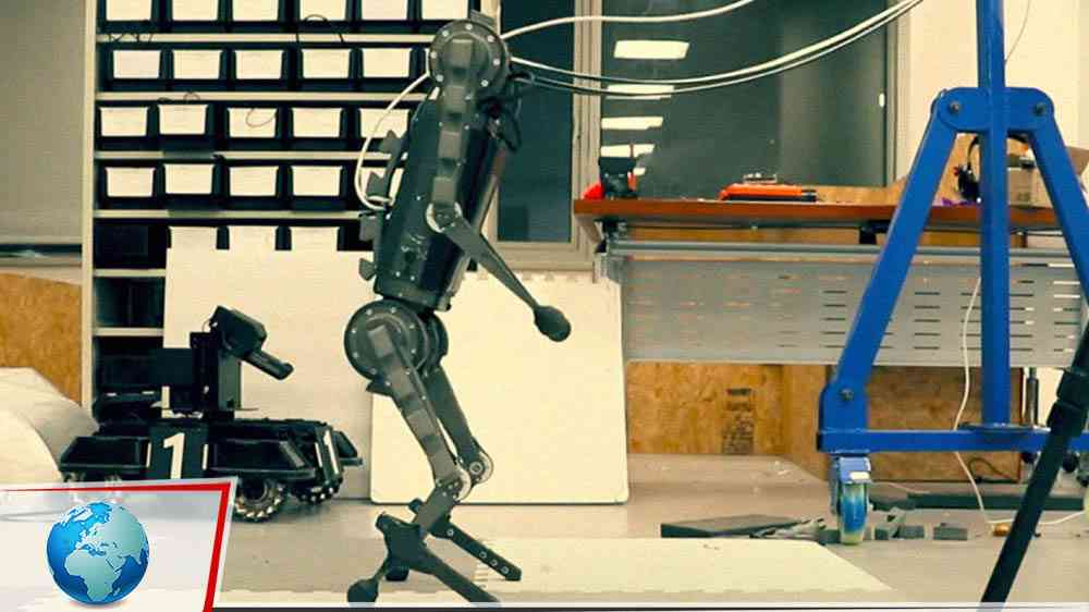Robot köpekler iki ayak üzerinde durmayı öğreniyor